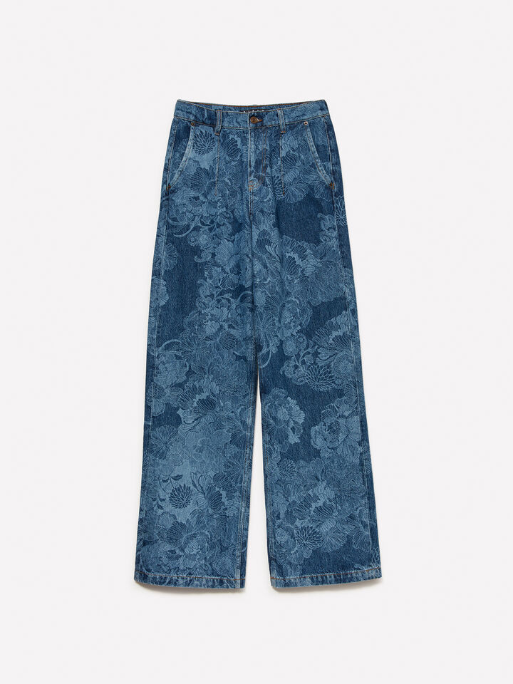 Jeans Style 68 mom fit escuro - jeans mom fit e boyfriend para mulher - Azul-Marinho | Sisley image number 5