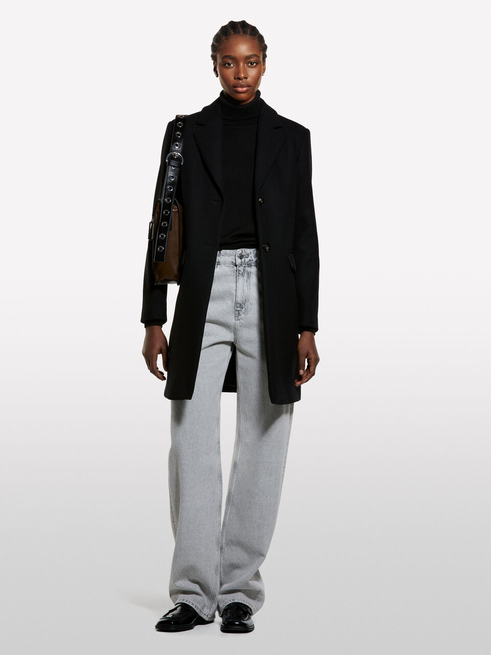 TURTLE NECK SWEATER Mulher image number null