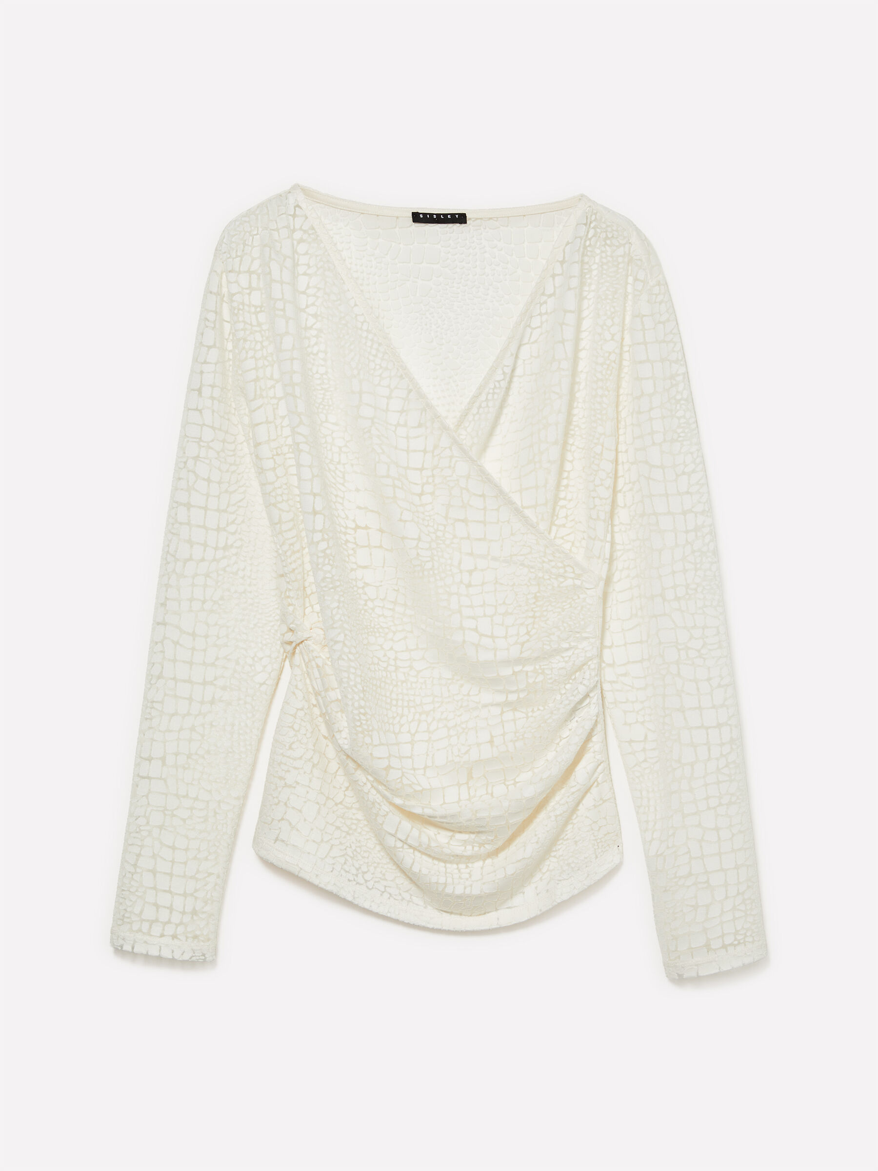 V NECK SWEATER L/S Mulher image number null