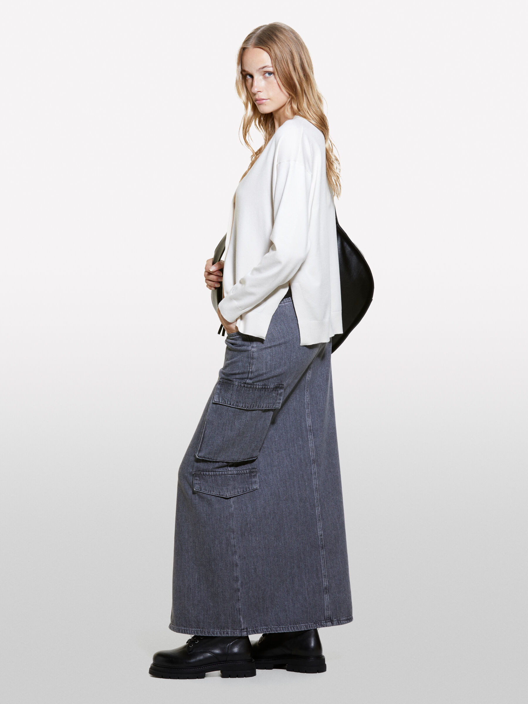 L/S CARDIGAN Mulher image number null