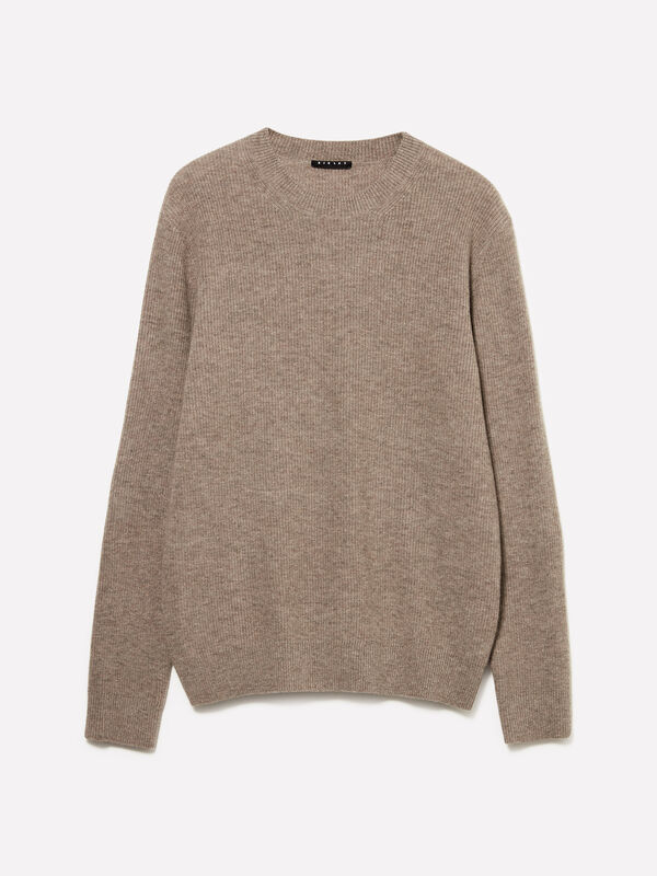 Crew neck sweater - camisolas gola redonda para homem | Sisley