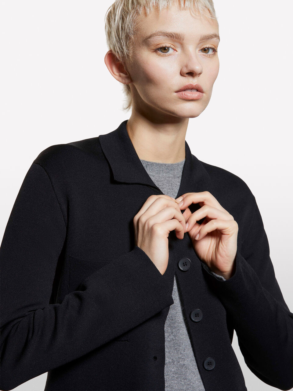 L/S SWEATER Mulher image number null