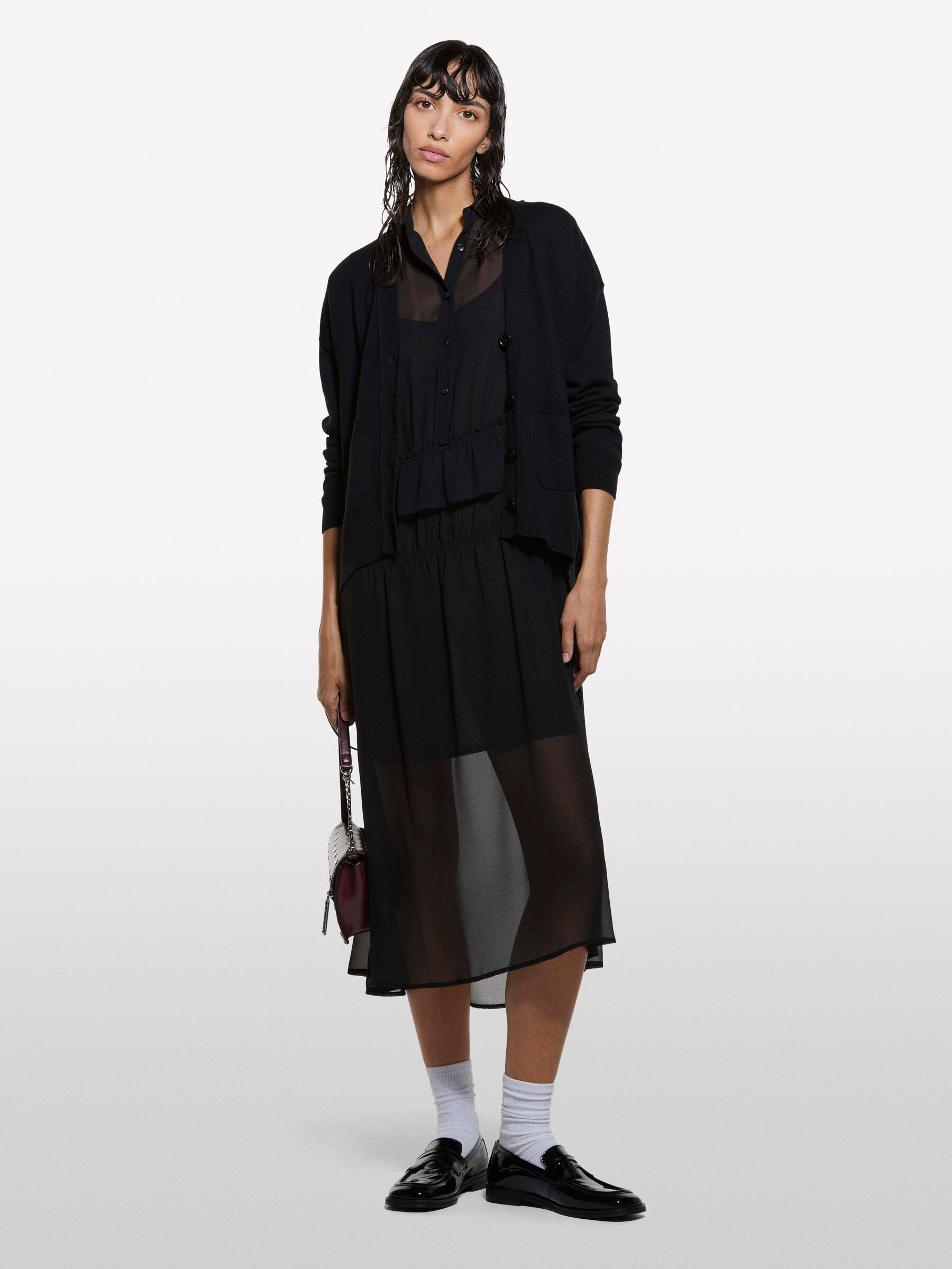 L/S CARDIGAN Mulher image number null