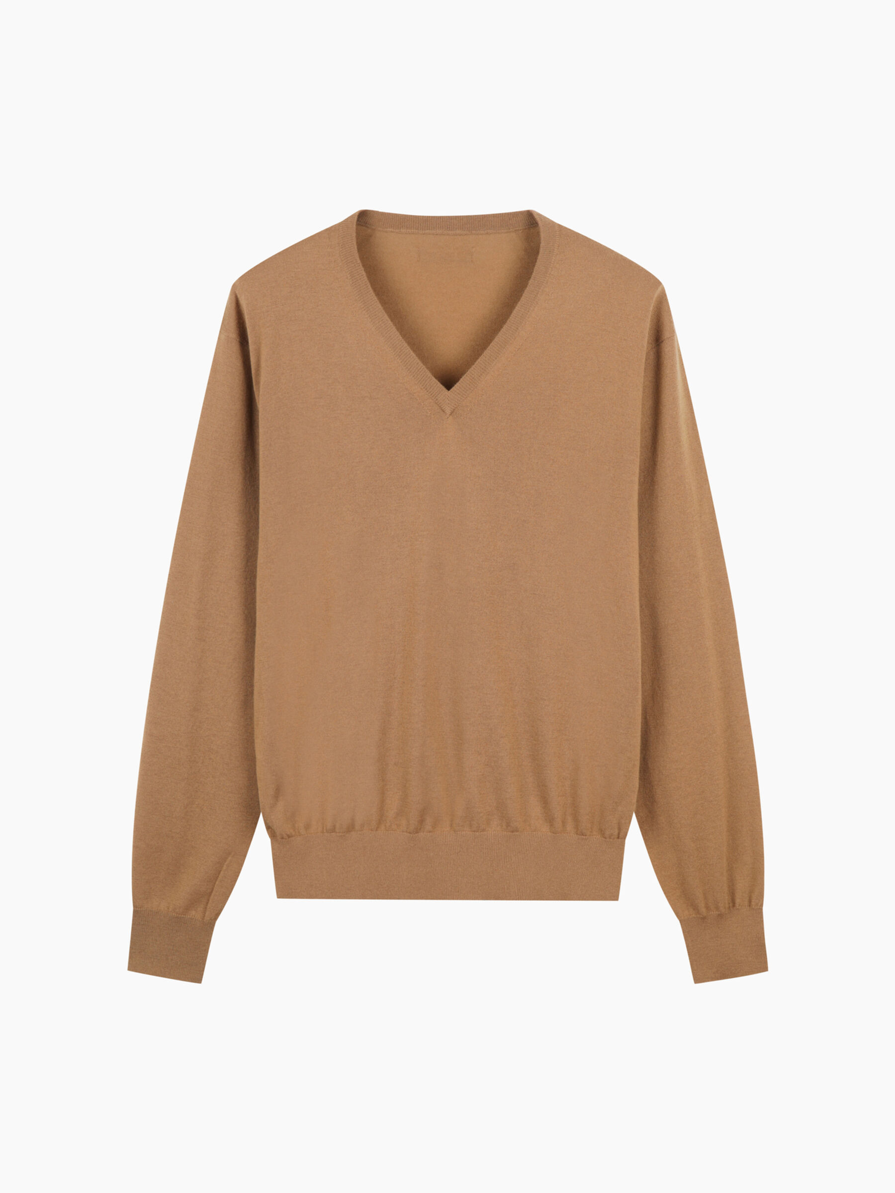 V NECK SWEATER L/S Mulher image number null