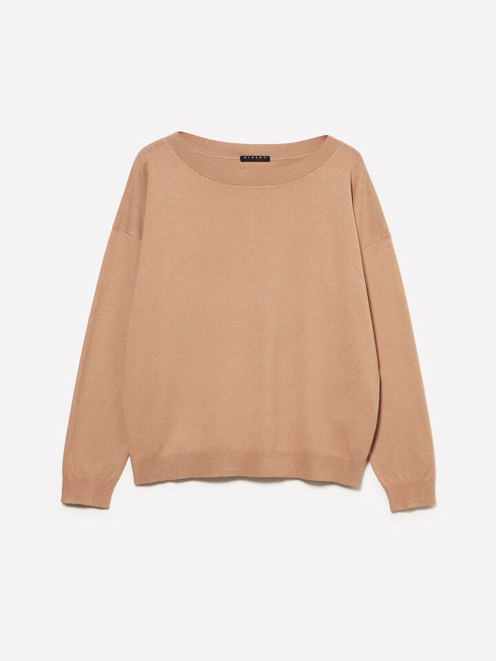 BOAT-NECK SWEAT.L/S Mulher