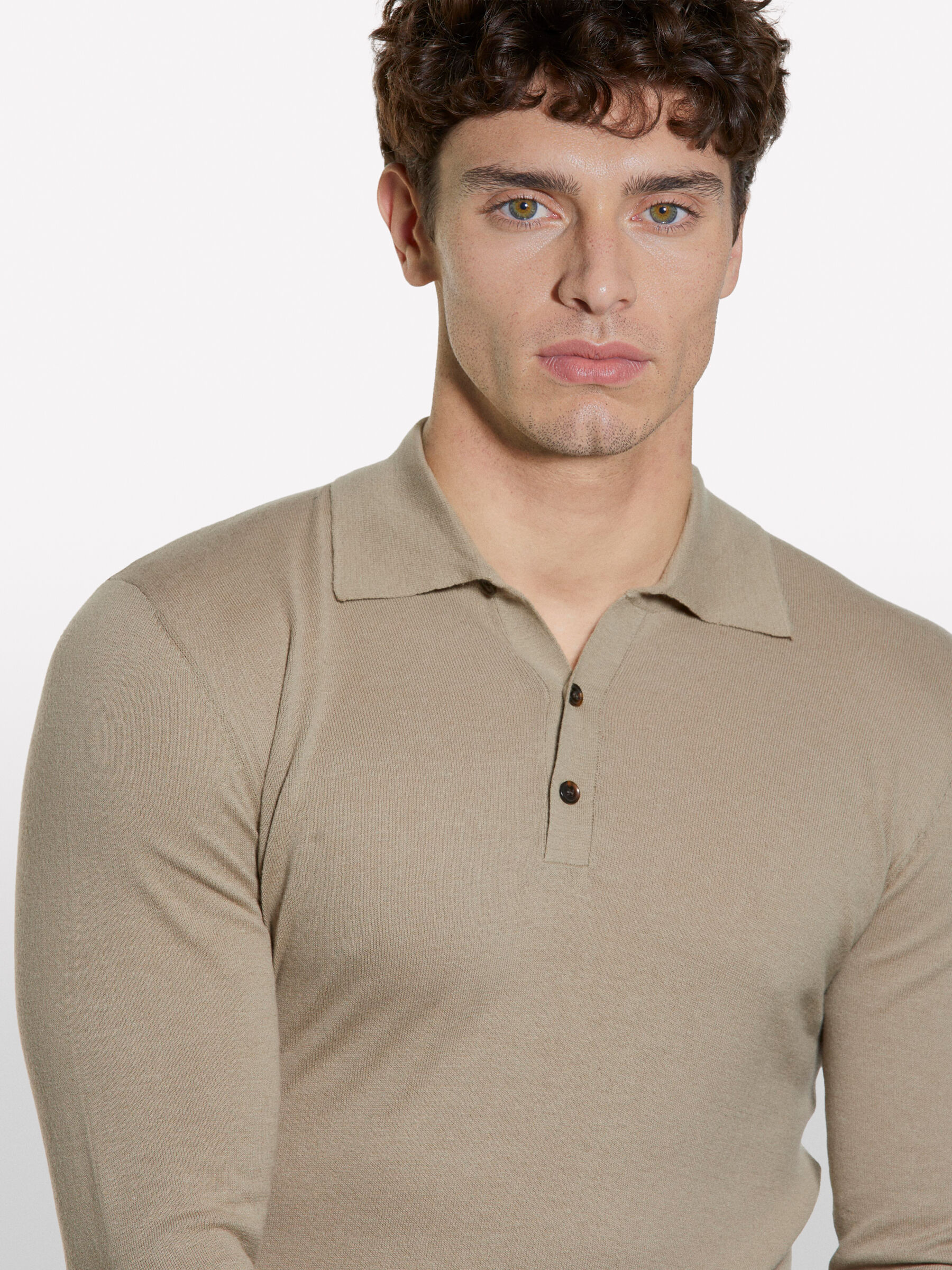 L/S POLO SHIRT Homem image number null