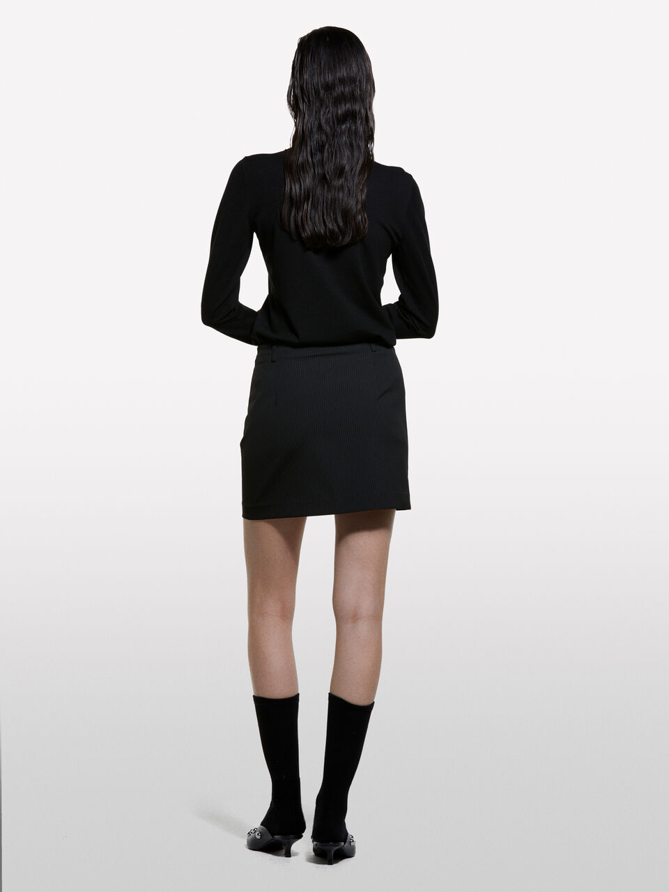 TURTLE NECK SWEATER Mulher image number null