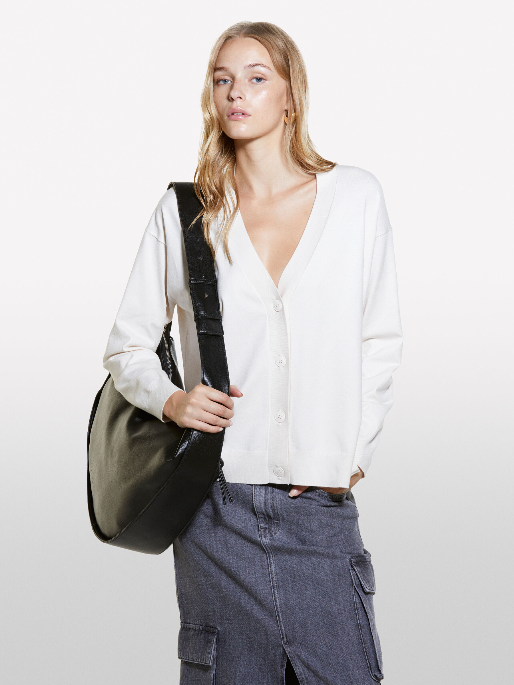 L/S CARDIGAN Mulher image number null