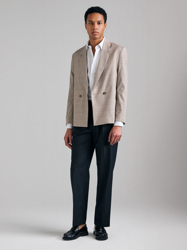 Blazer tailoring trespassado - blazers para homem | Sisley