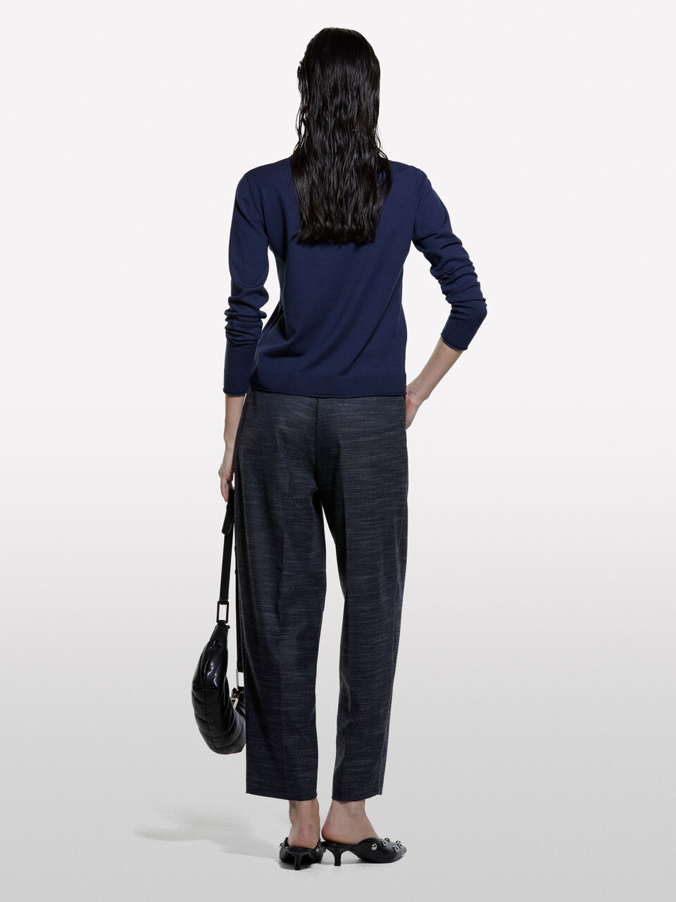 L/S SWEATER Mulher image number null