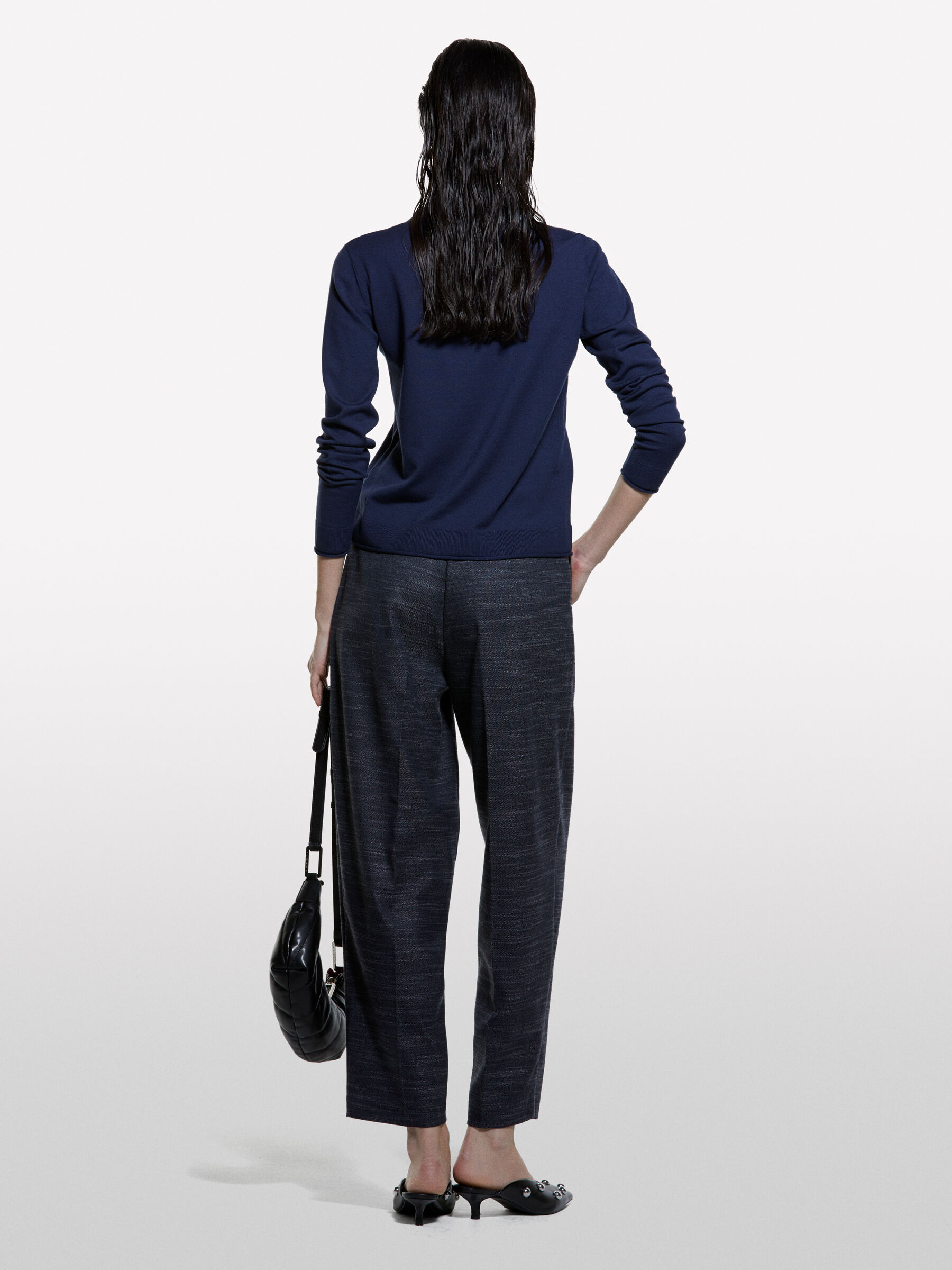 L/S SWEATER Mulher image number null