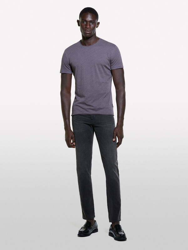 Jeans Helsinki pretos skinny fit - jeans skinny fit para homem | Sisley