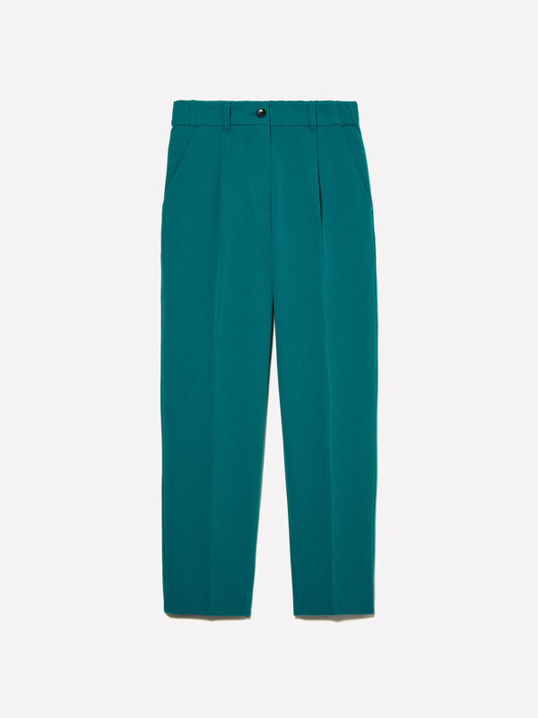 Joggers verde petr&oacute;leo - cal&ccedil;as joggers para mulher | Sisley