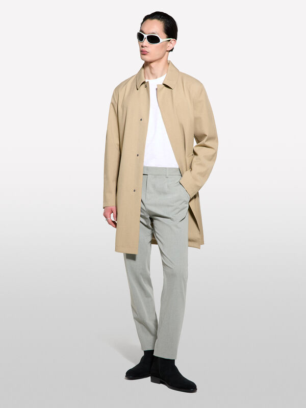  Trench waterproof  - blusões e casacos para homem | Sisley