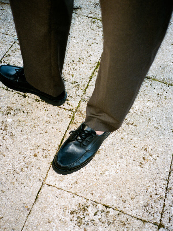 Sapatos 100% pele - sapatos para homem | Sisley