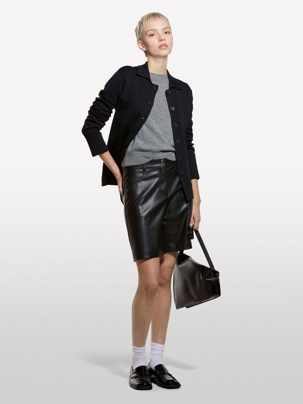 Blazer de malha preto - blazers para homem | Sisley