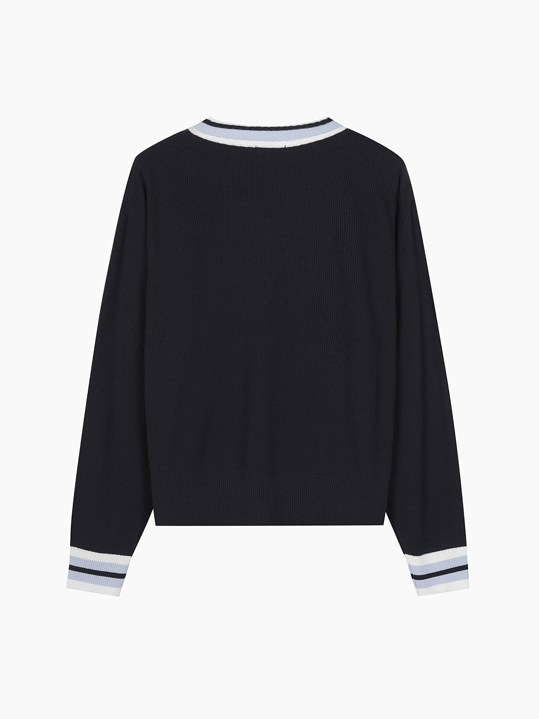 V NECK SWEATER L/S Mulher image number null
