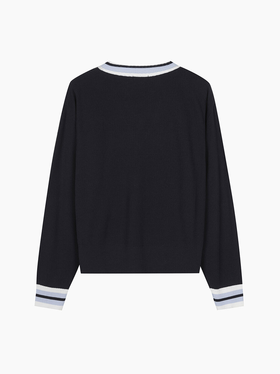 V NECK SWEATER L/S Mulher image number null