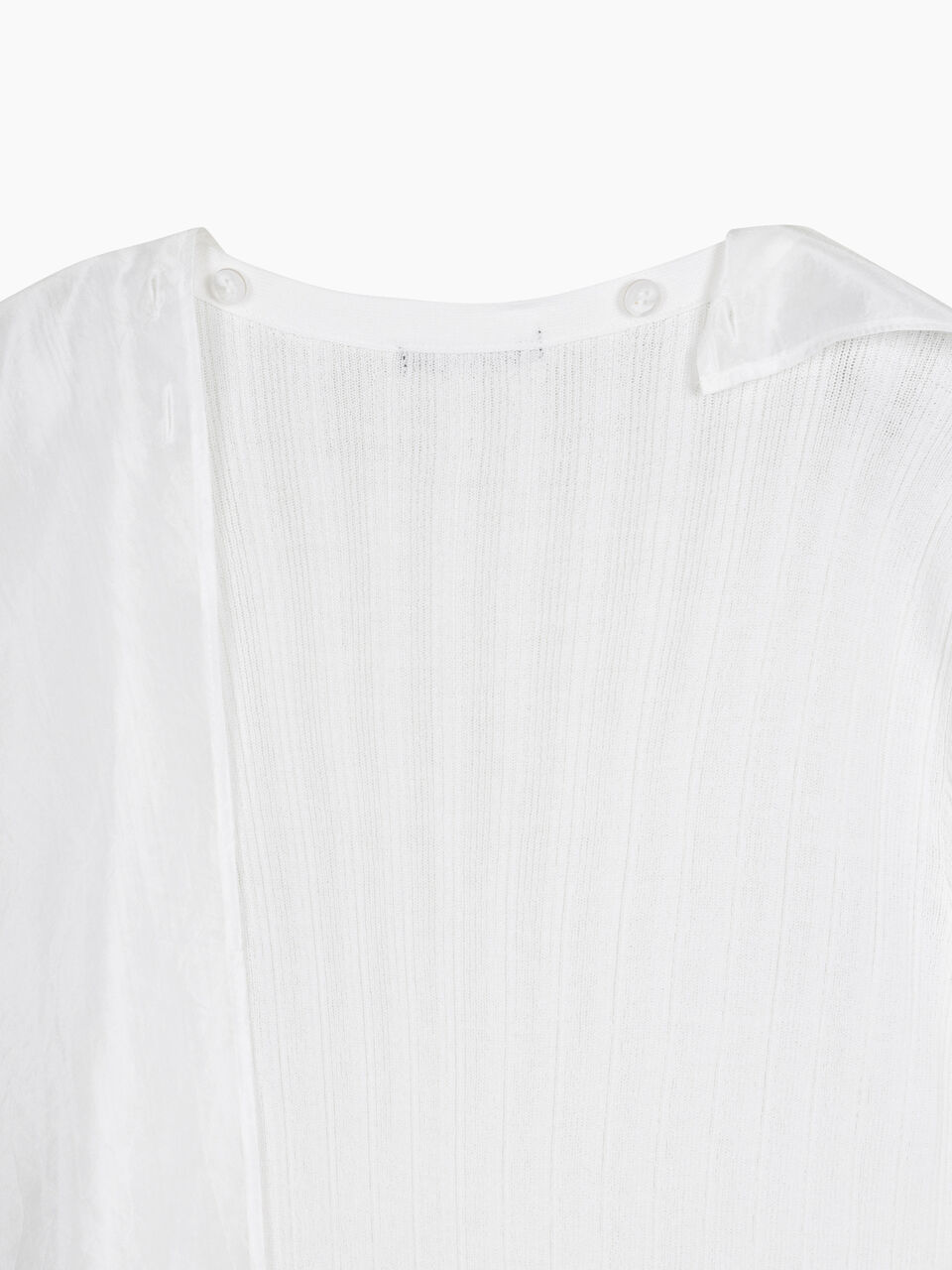 SLEEVELESS SWEATER Mulher image number null