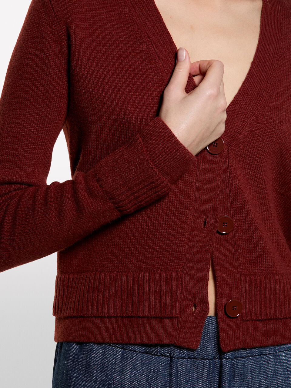 L/S CARDIGAN Mulher image number null