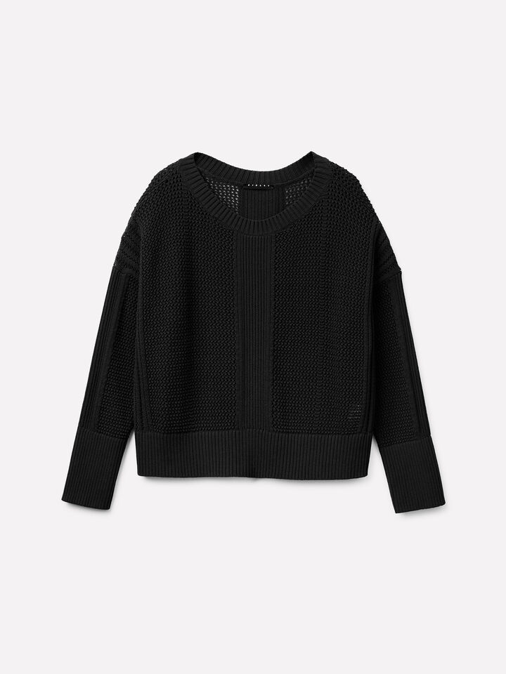 BOAT-NECK SWEAT.L/S Mulher