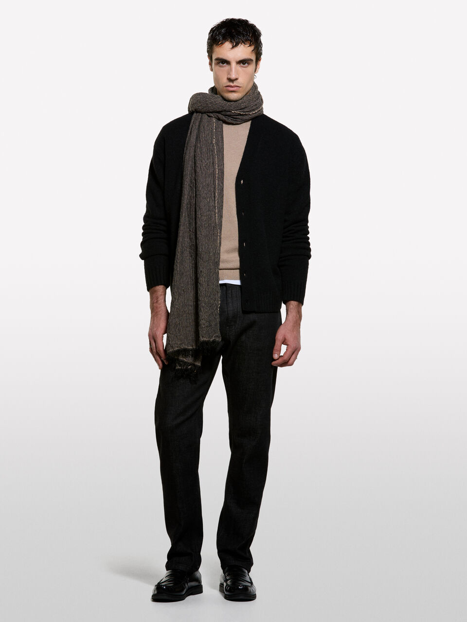 L/S CARDIGAN Homem image number null