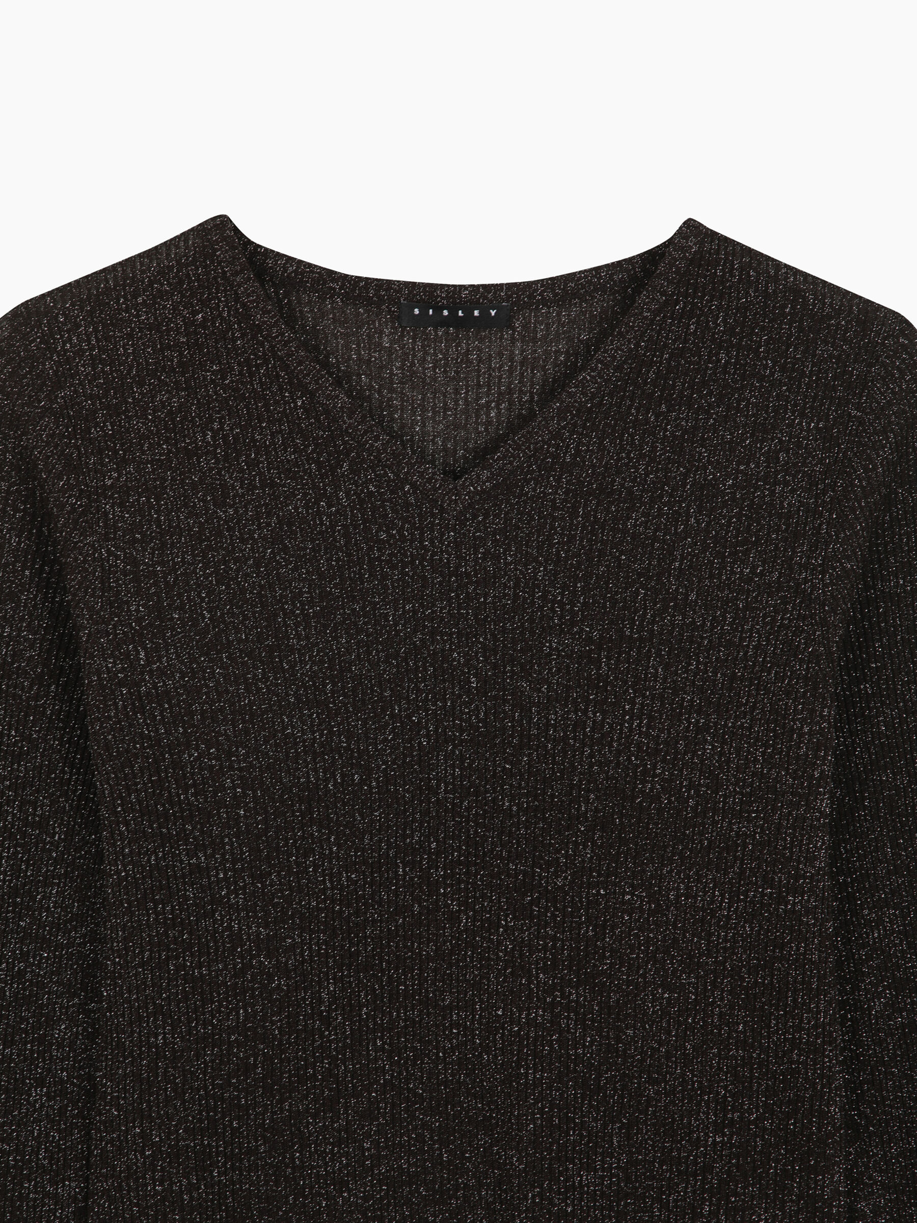 V NECK SWEATER L/S Mulher image number null