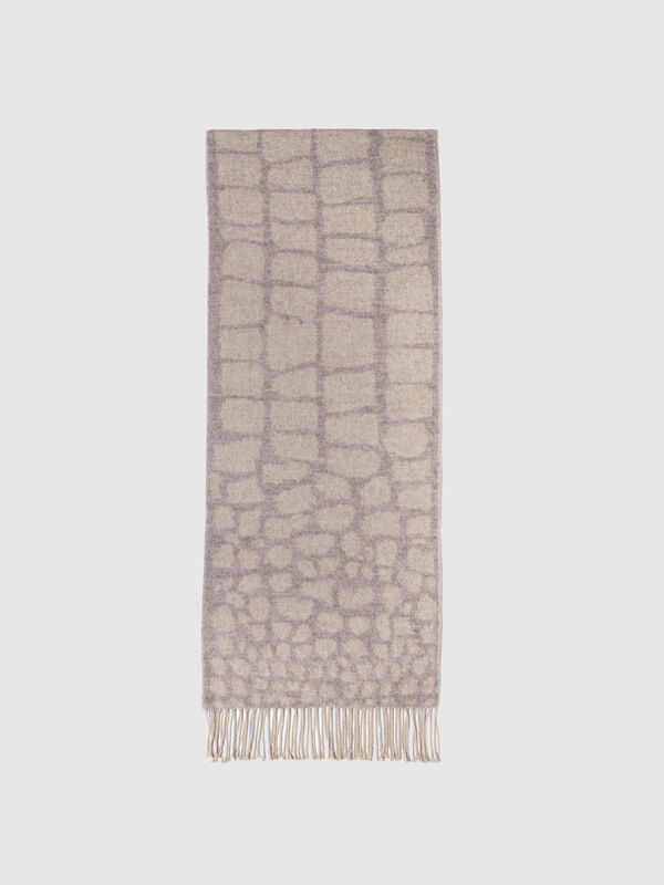 Écharpe jacquard