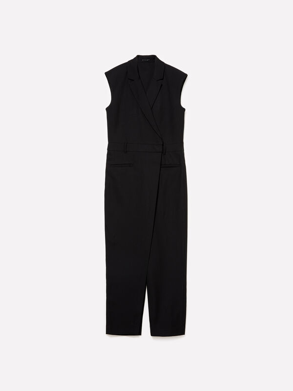 Macacão inteiro sem mangas - macacões jumpsuits para mulher | Sisley