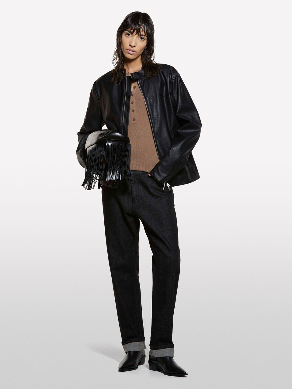 ROUND NECK SWEATL/S Mulher image number null