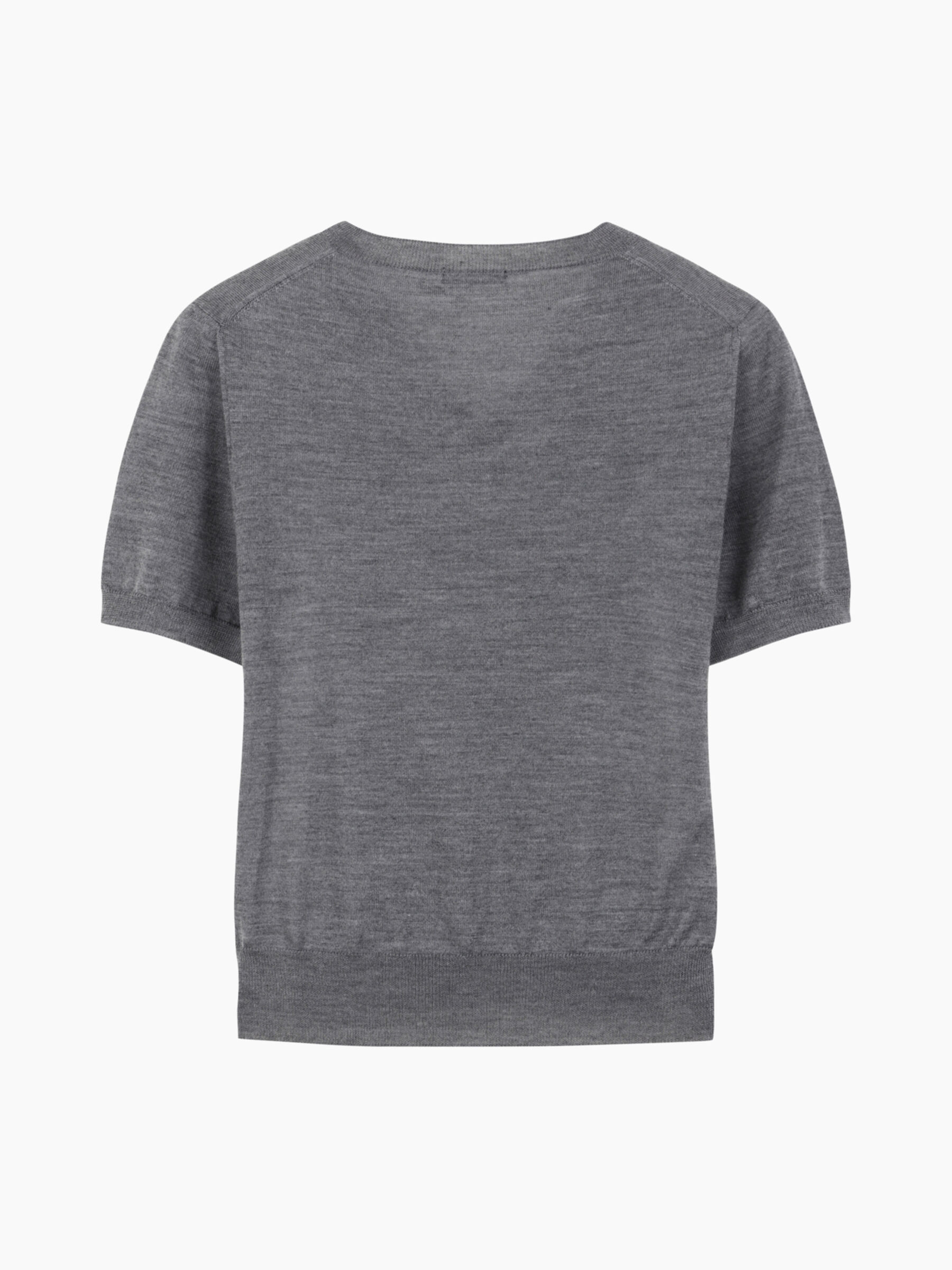 V NECK SWEATER H/S Mulher image number null