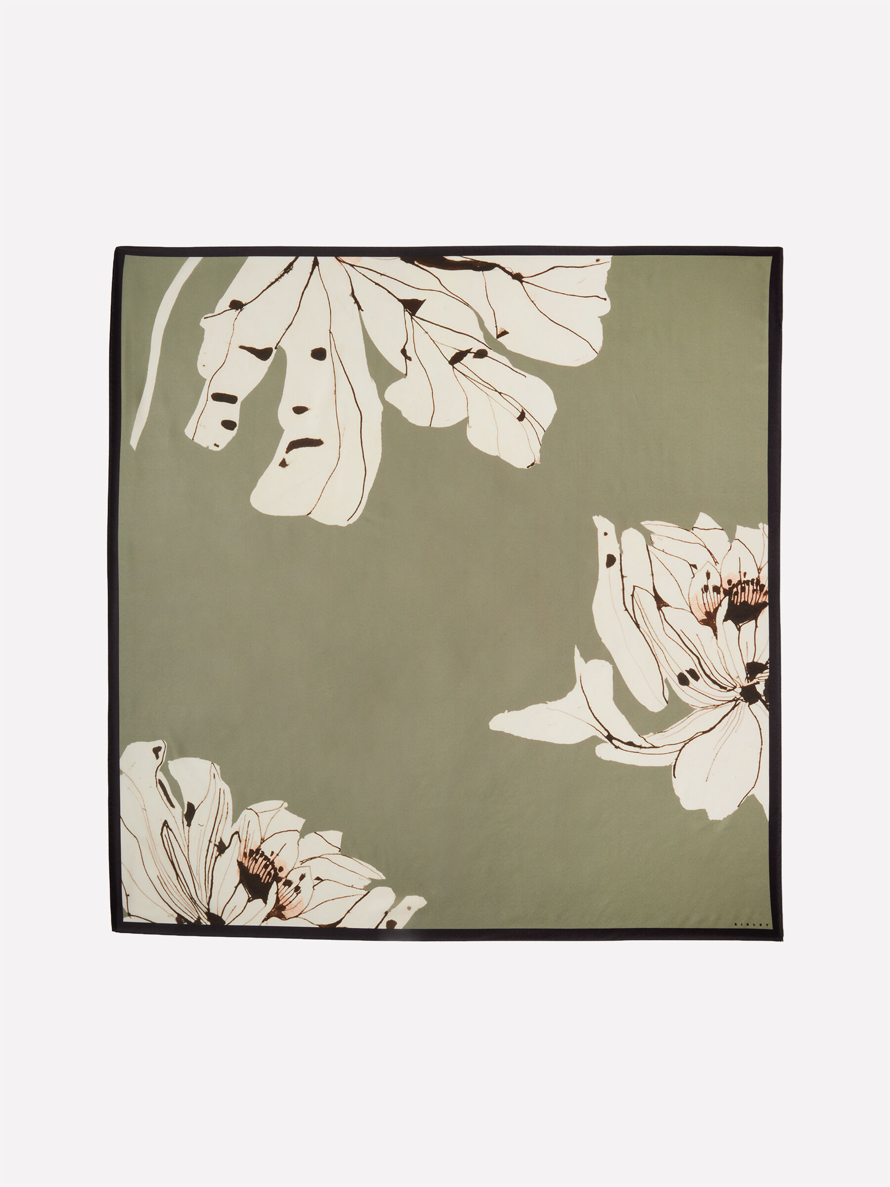 SQUARE SCARF Mulher image number null