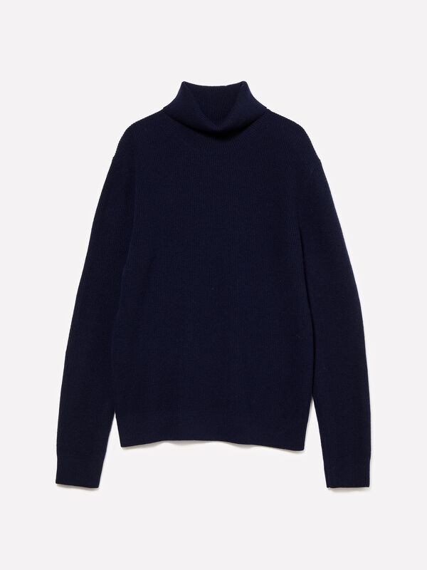 High neck sweater - camisolas gola alta para homem | Sisley