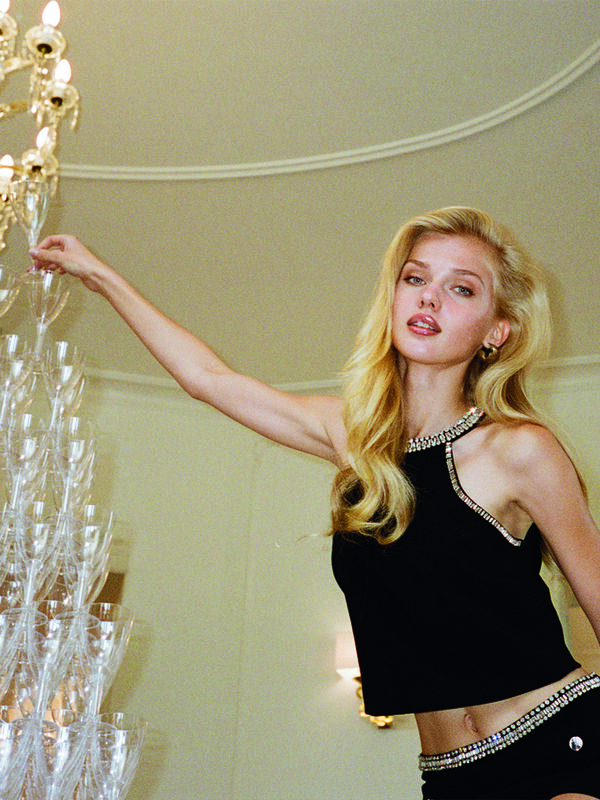 Top com aplicação bijoux - tops para mulher | Sisley