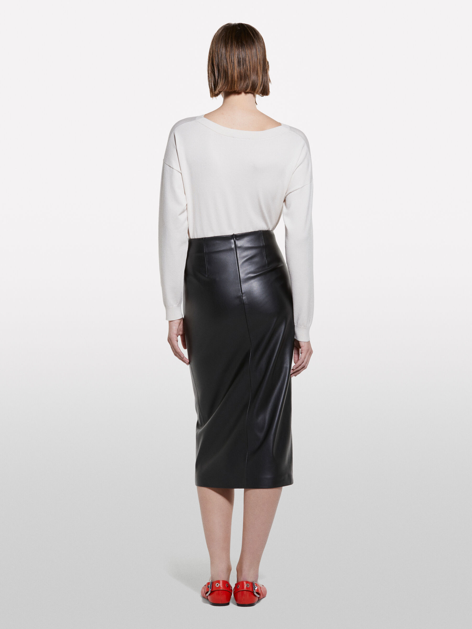 BOAT-NECK SWEAT.L/S Mulher image number null