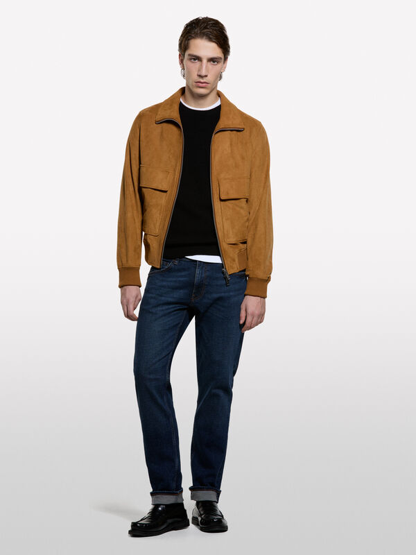 Crew neck sweater - camisolas gola redonda para homem | Sisley