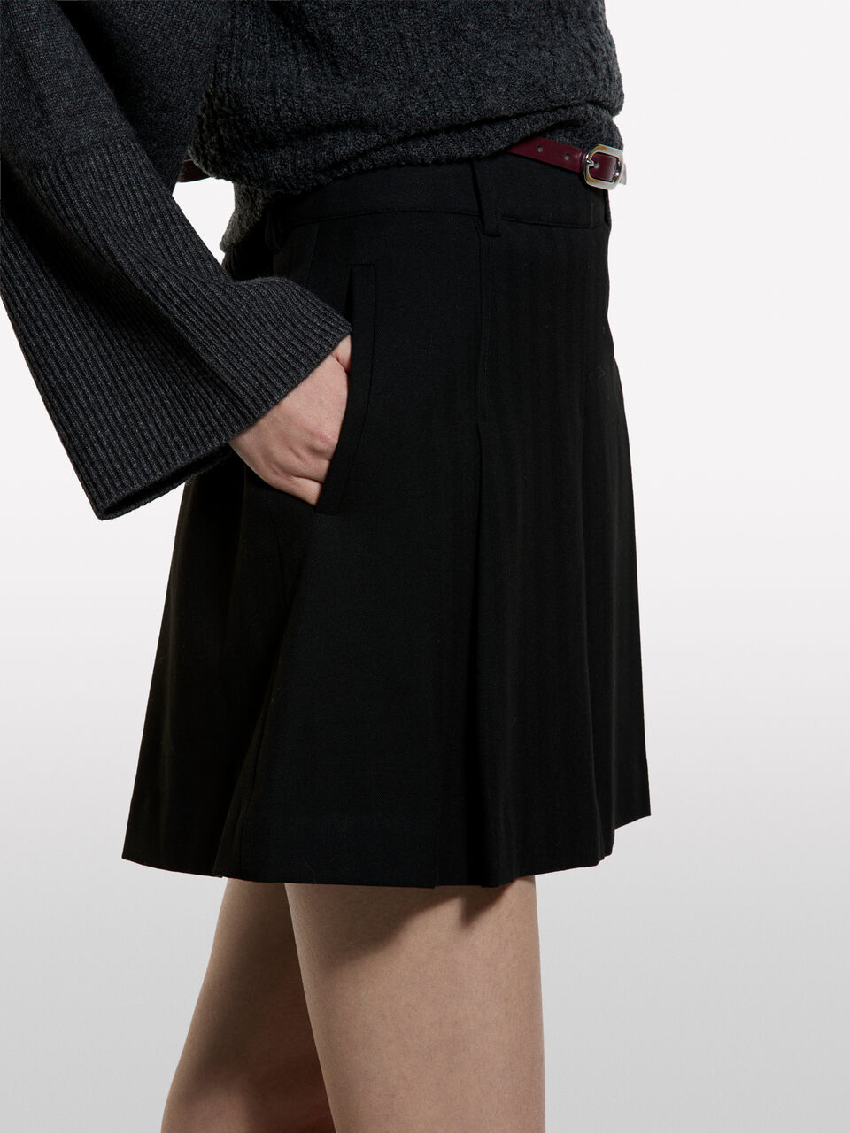 DIVIDED SKIRT Mulher image number null