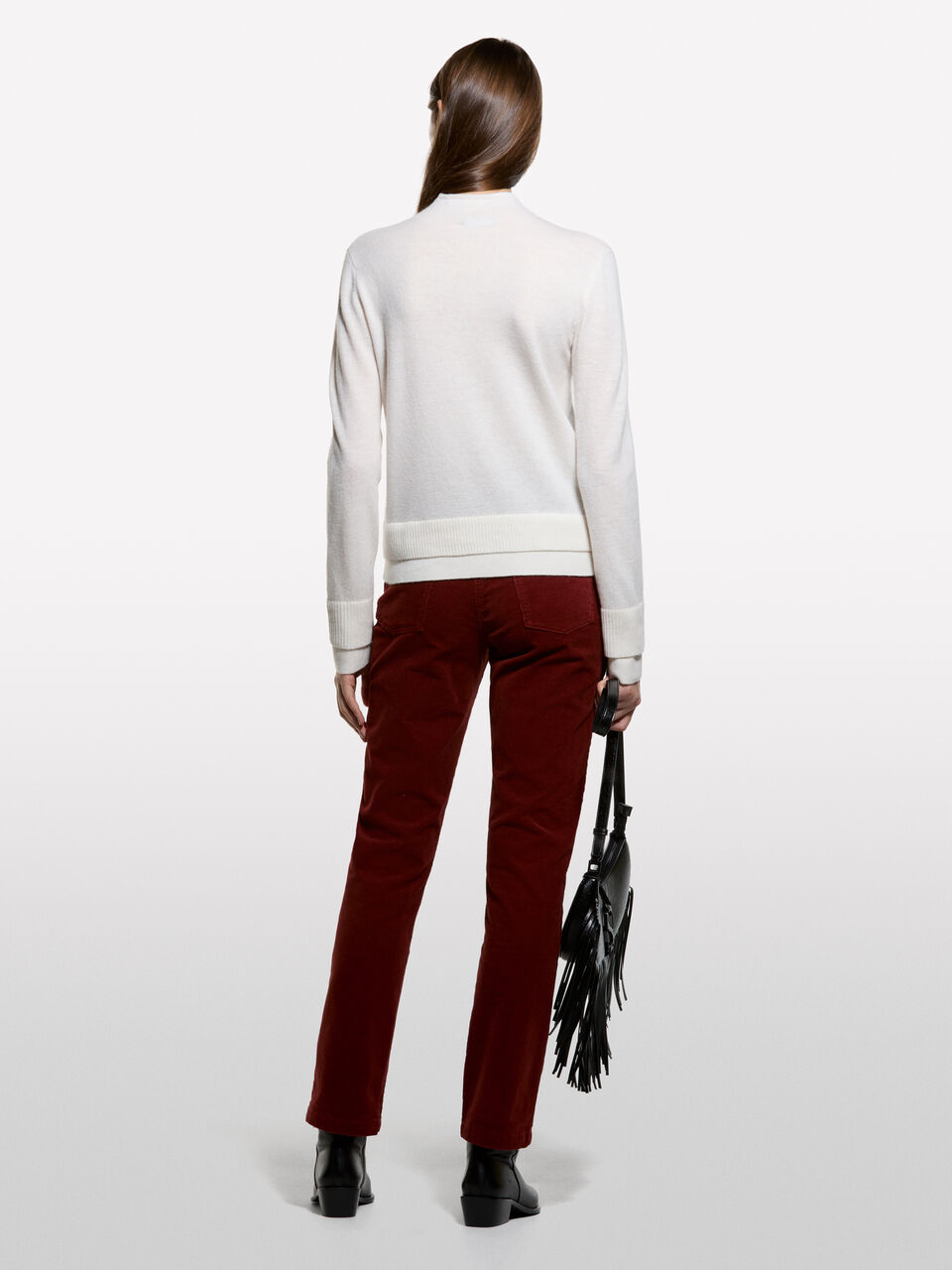 TURTLE NECK SWEATER Mulher image number null