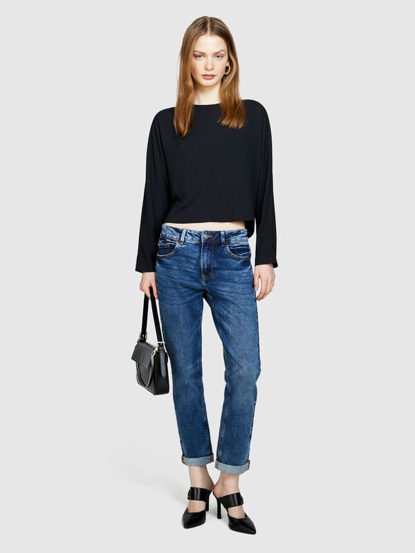 Jeans Varsavia regular fit - jeans regular para mulher | Sisley