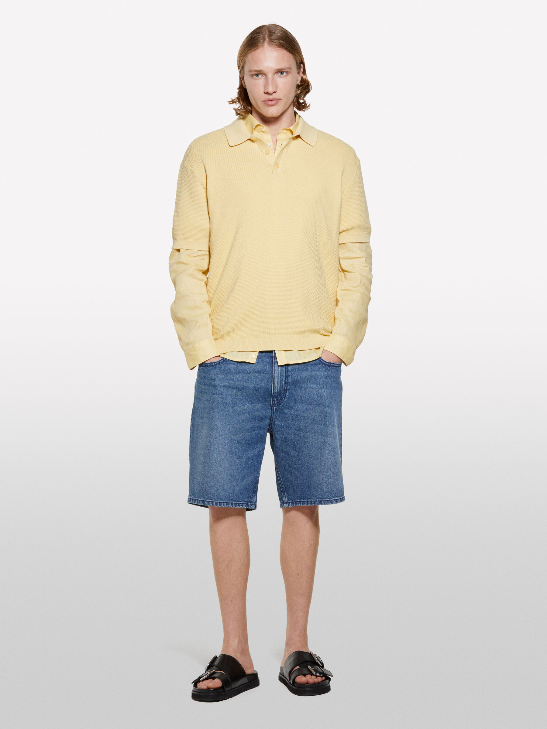 H/S POLO SHIRT Homem image number null