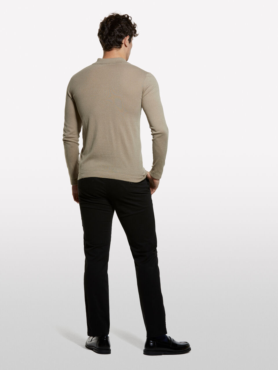 L/S POLO SHIRT Homem image number null