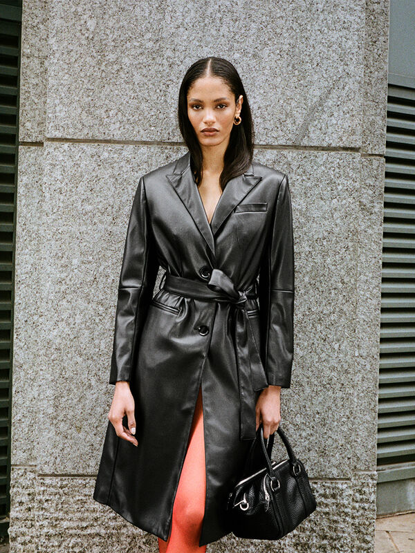 Casaco midi - trenches e impermeáveis para mulher | Sisley