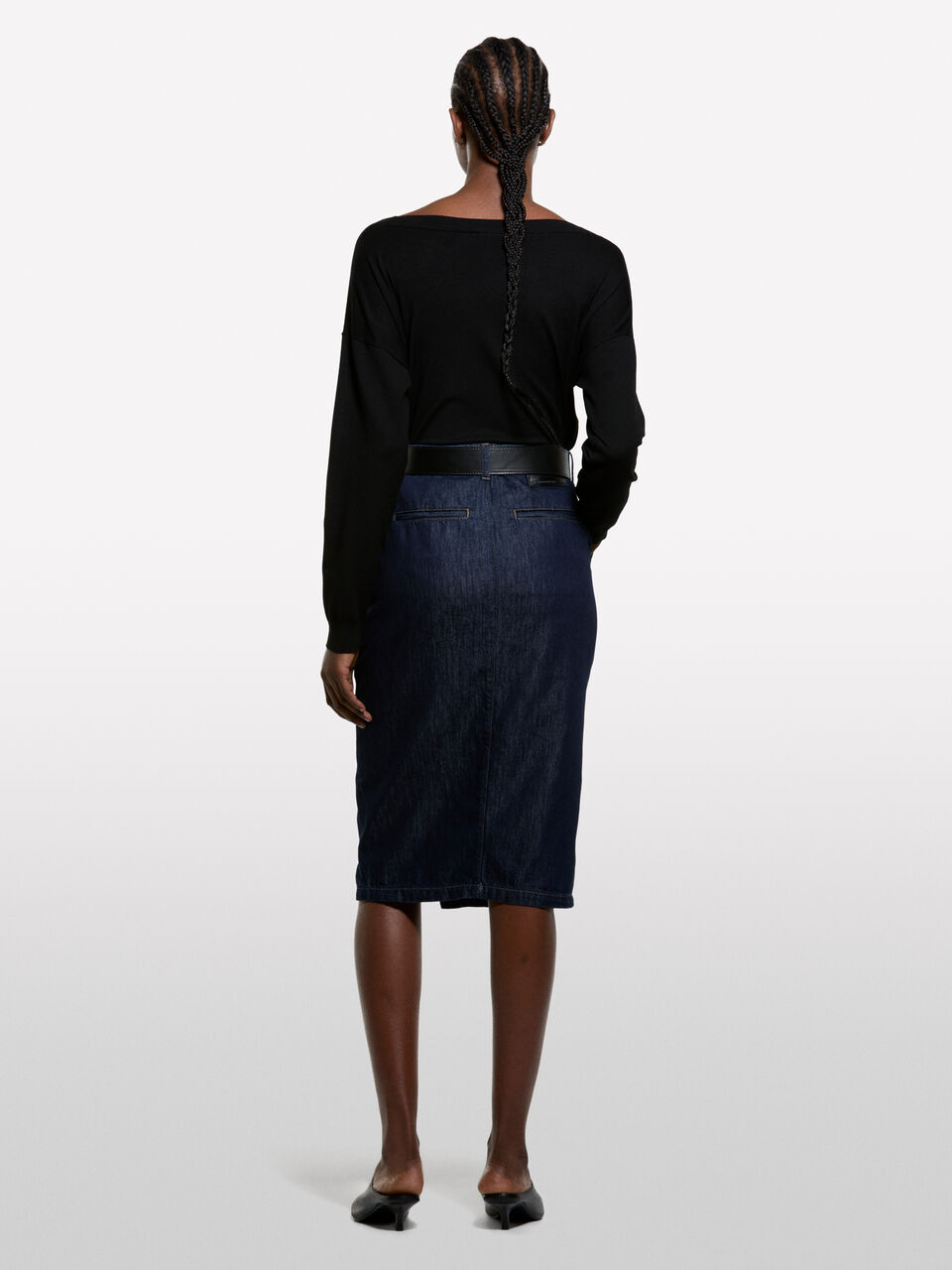 BOAT-NECK SWEAT.L/S Mulher image number null