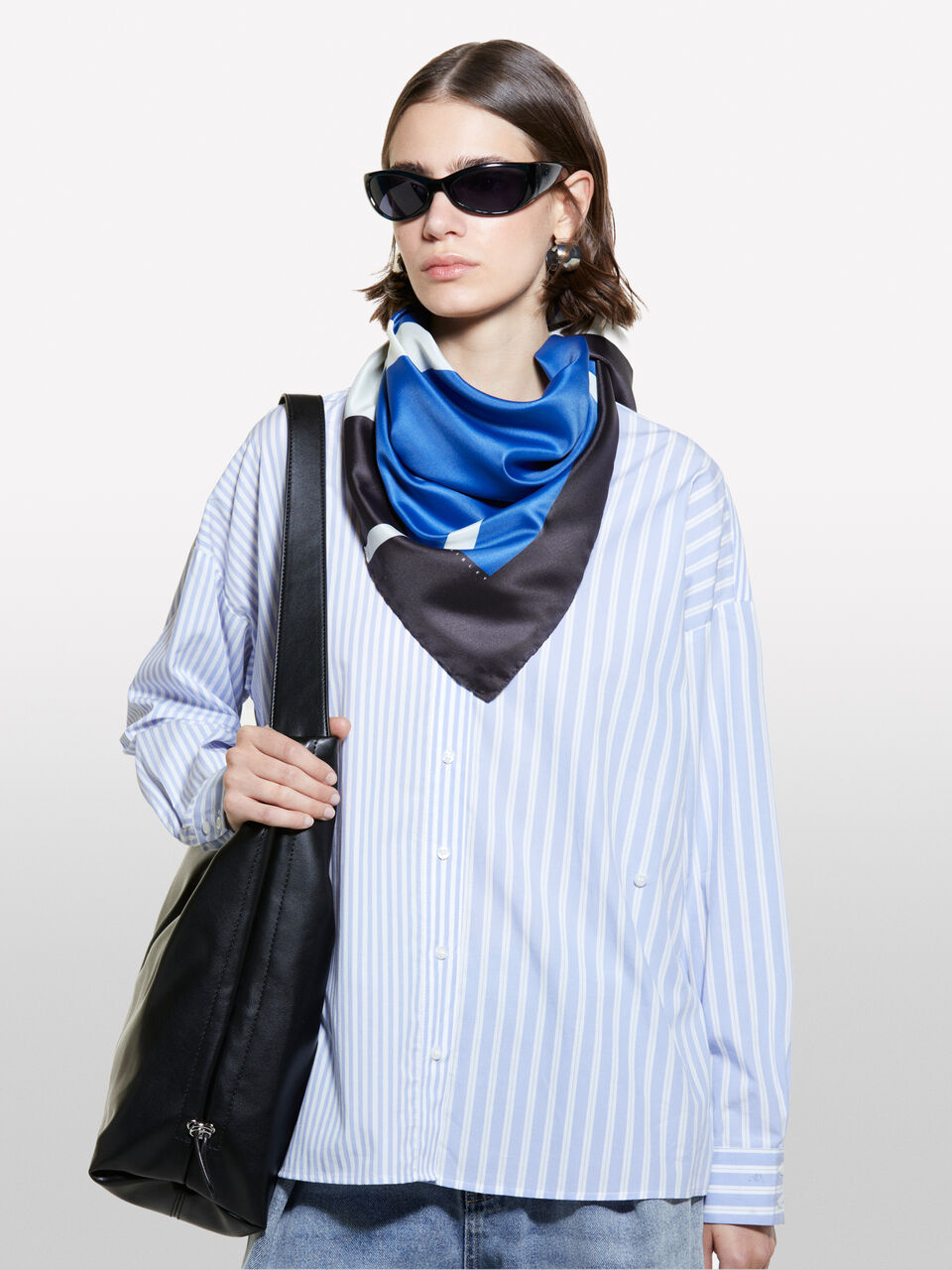 SQUARE SCARF Mulher image number null