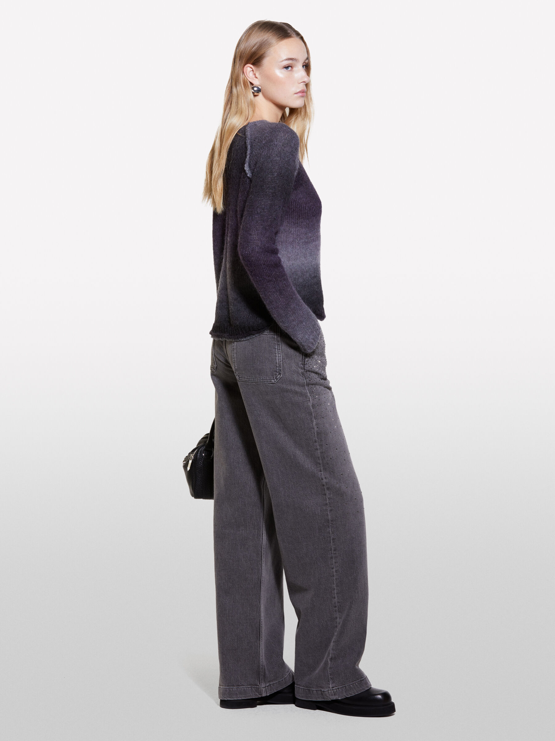 BOAT-NECK SWEAT.L/S Mulher image number null