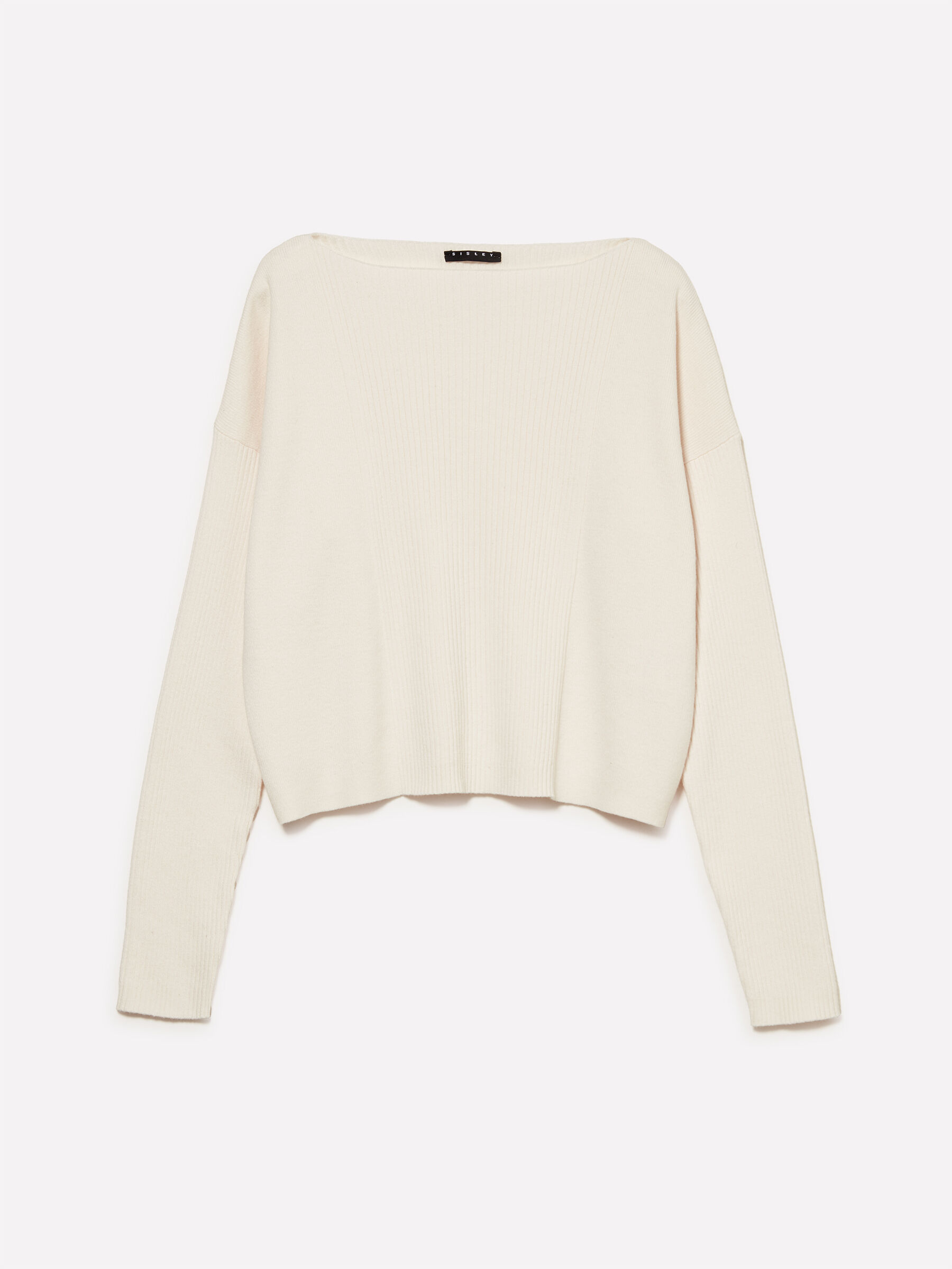 BOAT-NECK SWEAT.L/S Mulher image number null