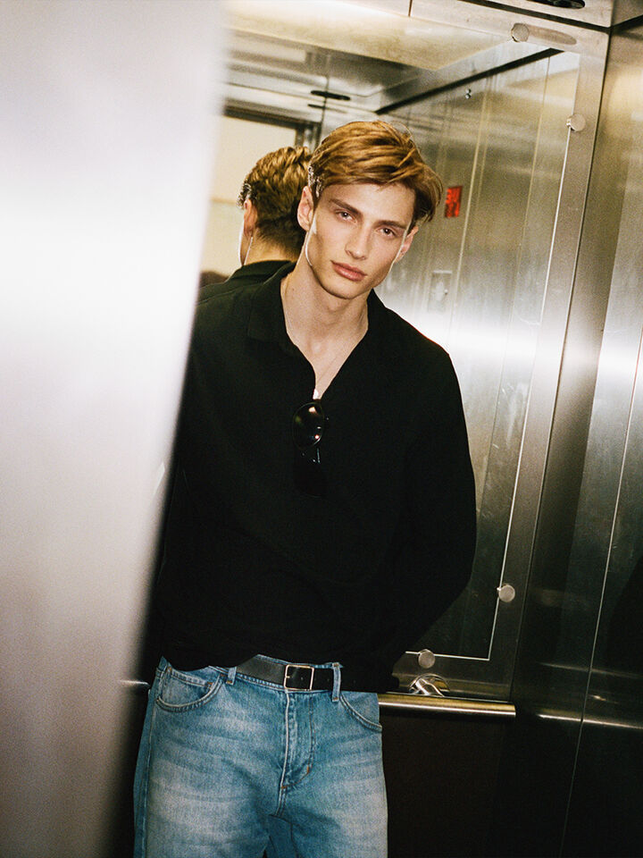 L/S POLO SHIRT Homem