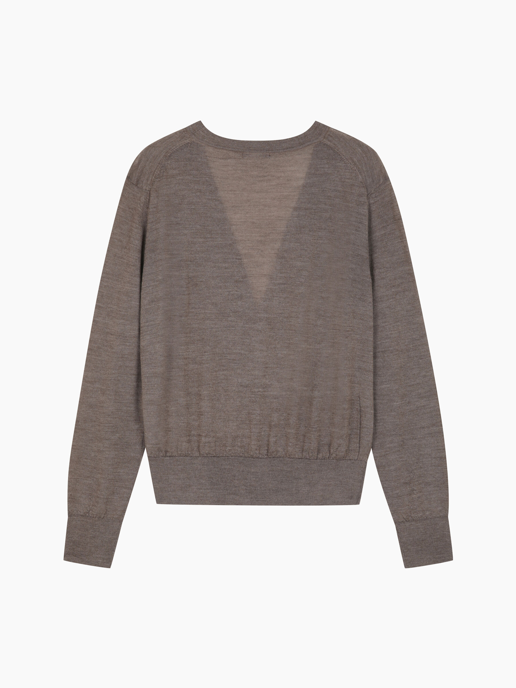 V NECK SWEATER L/S Mulher image number null