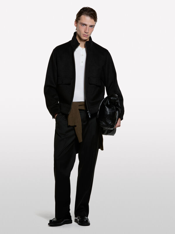 Polo de malha branco nata - polos para homem | Sisley