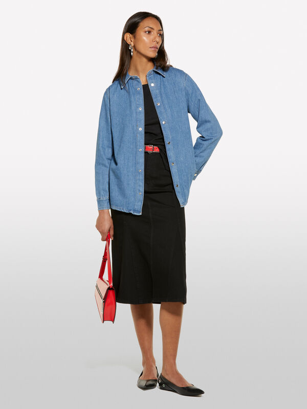 Camisa de jeans - camisas para mulher | Sisley